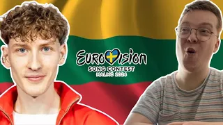 REACTING TO SILVESTER BELT - LUKTELK | LITHUANIA🇱🇹 | #eurovision2024