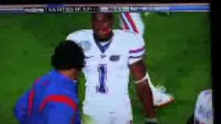 Percy Harvin Slaps Urban Meyer's Butt in 2008 BCS National Championship Game