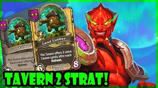 TAVERN 2 STRAT! - Hearthstone Battlegrounds - Lord Jaraxxus