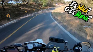 PROBE LA HONDA XR190L EN CARRETERA🏍 ¿Qué tan buena es?😬