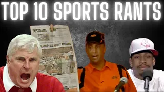 The Top 10 GREATEST Rants in Sports HISTORY