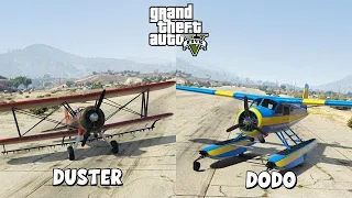 GTA 5 : DODO PLANE VS DUSTER PLANE | WHICH IS BEST PLANE? | GTA 5 #10