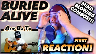 Alip Ba Ta - Buried Alive Avenged SevenFold (fingerstyle) FIRST REACTION! THIS COMB BLOWS MY MIND!