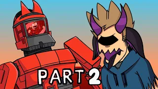 Tordbot vs Monster Tom ( Part 2 | Eddsworld Fight)