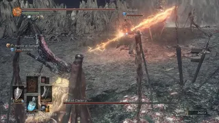 Soul of Cinder vs 3 Dragonslayer Armour Axes