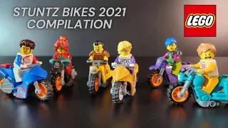 LEGO Speed Build! - LEGO City - All Stuntz Bike 2021 Compilation