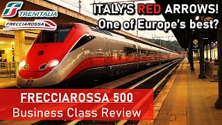 TRENITALIA FRECCIAROSSA 500 - Business Class Train Review (Rome to Milan)