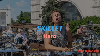 smattdrum - Skillet- Hero (RockNMob #10) flashmob drum cover