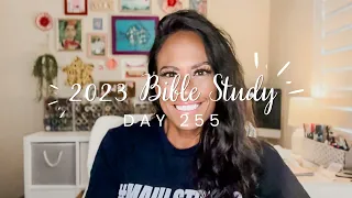 Study the Bible in One Year: Day 255 Joel 1-3 | Bible study with me
