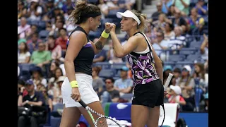 Barty/Azarenka vs Mertens/Sabalenka | US Open 2019 Womens Doubles Final Highlights