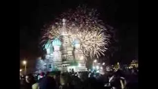 Новый год 2014 в Москве, фейерверк