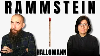 Rammstein - Hallomann (REACTION) with my wife