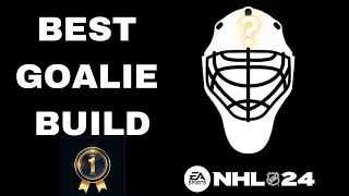 EA NHL 24 : Best Goalie Build In The Game !