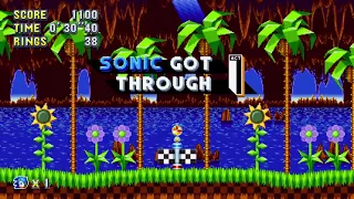 Sonic Mania - Green Hill Zone Act 1 in 0'30'40 (Sonic) [PC]