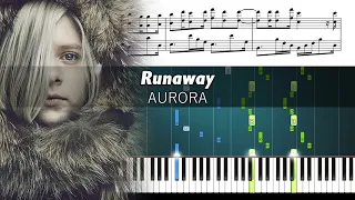 AURORA - Runaway - Piano Tutorial