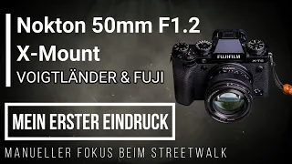 Nokton 50mm F1.2 X-Mount - Voigtländer und Fuji X-T5 Mein erster Eindruck mit vielen Beispielbildern