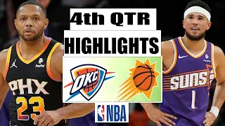 Phoenix Suns vs Oklahoma City Thunder 4th QTR Game Highlights | March 3 | 2024 NBA Season
