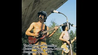 Frank Zappa and the Mothers - 1970 12 12 - Konzerthaus, Vienna, Austria