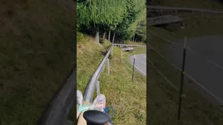 2.2 km Summer toboggan run in Austria