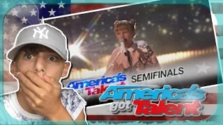 Grace VanderWaal Tween Singer Wows With "Light The Sky" - America's Got Talent 2016 - Reaction!