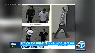 Police release new surveillance video, pictures of suspects in violent hit-and-run in South LA