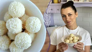 Готовим ВКУСНЕЙШИЕ КОНФЕТЫ "РАФАЭЛЛО" своими руками😉 ВСЕГО за 10 МИНУТ😍ВКУСНО и БЫСТРО с Глинской😋