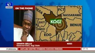 Yahaya Bello, Governor-Elect Kogi Speaks On Upcoming Inauguration 27/01/16