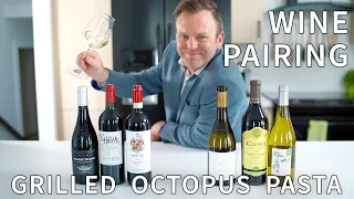 How to Pair Wine with Fresh Pasta || Perfect Wine Pairing with Pasta || Wine Pairing with Octopus