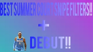 *NEW* BEST SUMMER COURT SNIPE FILTERS IN NBA Live Mobile!! + 99 OVR ALLEN IVERSON DEBUT!!