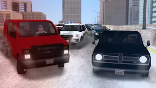 🔥 Скоростная ПОГОНЯ за двумя бандитами в GTA SAMP!