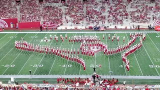 IU Marching Hundred: Halftime 9/2/22 vs Illinois: "Let's Go!"
