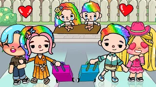 We Found a Happy Family! | Toca Life Story |Toca Boca