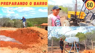 🏡Agora Sim Vamos Tampar as Paredes da Casa Nova Caminhão Pipa Veio Deixar ÁGUA +Muito Trabalho