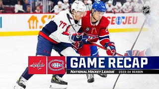 Capitals @ Canadiens 10/21 | NHL Highlights 2023