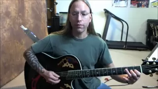 Steve Stine Guitar Lesson - She Talks to Angels by the Black Crowes (standard tuning)