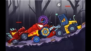 Мультик игра для детей МАШИНА ест МАШИНУ - прохождение игры Car eats car 3 #7