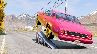 Satisfying Rollover Crashes #63 – BeamNG Drive | CrashBoomPunk