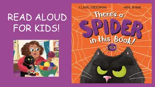 There's a SPIDER 🕷 in this  Book! Read Aloud For KIDS!