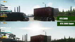 RTX 3080 vs RTX 2080 Super. Escape from Tarkov. 4K Ultra