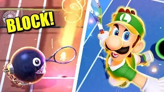 "HOW TO BLOCK EVERY ZONE SHOT AND SPECIAL SHOT!!!" Mario Tennis Aces