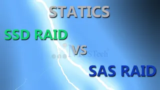 STATICS SSD RAID VS SAS RAID