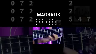1 String Magbalik (Intro Tabs) (Guitar Fingerstyle Tutorial)