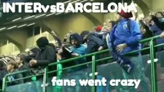 INTER vs BARCELONA-Fans reacts after ICARDI's GOAL.