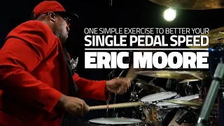 One Simple Exercise To Better Your Single Pedal Speed - Drum Lesson (Drumeo)