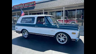 1972 Chevrolet Blazer K5 $68,900.00