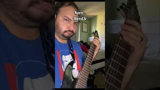 Learning Every Korn Song Part 166 - H@rd3r. #korn #guitar #metal #numetal