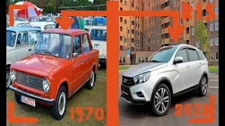 История моделей лада из КВАДРАТИКА в современный автомобиль [1970-2020]