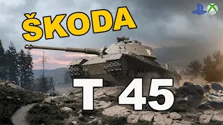 Skoda T45 Niewiedza kosztuje World of Tanks Xbox Series X/Ps5