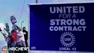 Automakers and UAW continue negotiations on fourth day of strike