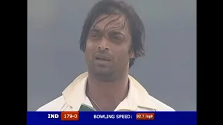 Rahul Dravid vs Shoaib Akhtar, pace vs patience